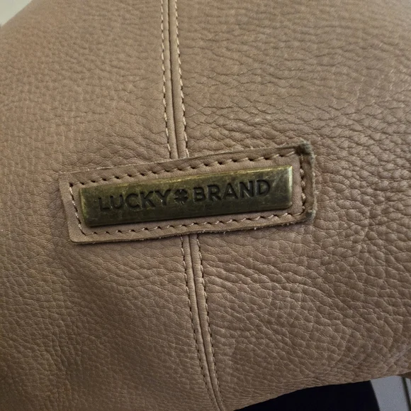 Lucky Brand Tan Hobo Bag - Picture 3 of 3